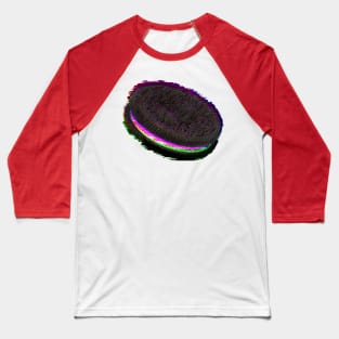 Oreo Snack Glitch Baseball T-Shirt